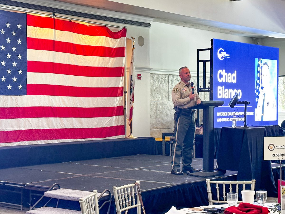 SupKarenSpiegel's tweet photo. I was pleased to attend Good Morning Corona, hosted by the Corona Chamber of Commerce last week, where we heard the annual update provided by Riverside County Sheriff Chad Bianco.
#CoronaCommunity #GoodMorningCorona #AnnualUpdate #CoronaChamberofCommerce #RivCoSheriff https://t.co/QrnWHxC7SM