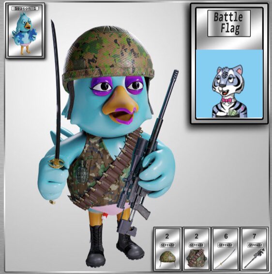 EternallyILive's tweet photo. Got my #BattleBirds ready with their new #BattleFlags @Twitty_Twats Representing @GrouchyTigerCub @GrouchyTigers https://t.co/emTH1JIcCv