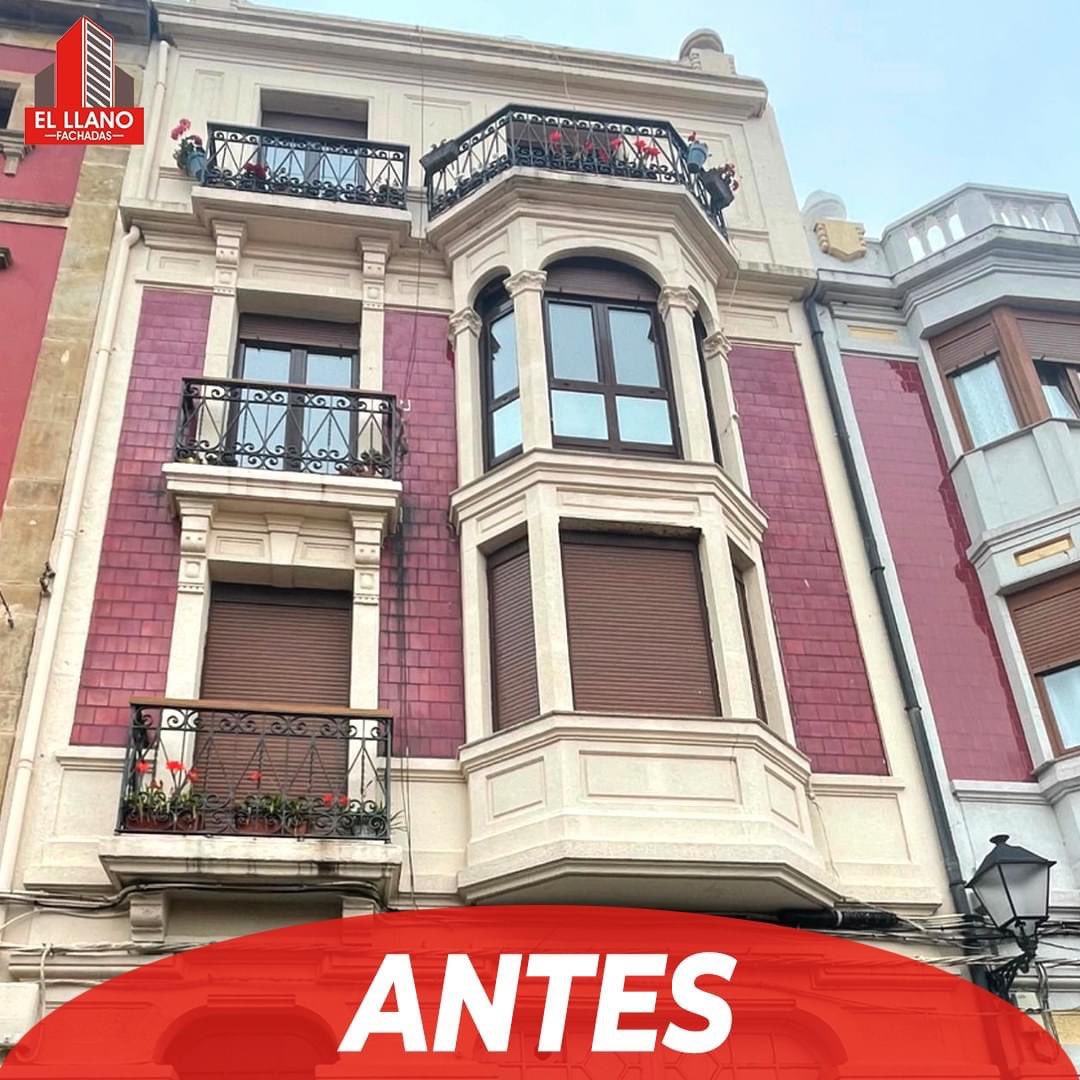 grupollano's tweet photo. 🏰🔨 ¡Historia que cobra vida! En El Llano Fachadas, te mostramos el impresionante antes y después de la rehabilitación de un edificio con más de 100 años de historia en Cimadevilla. 😍📸 https://t.co/nlelx4pDTK