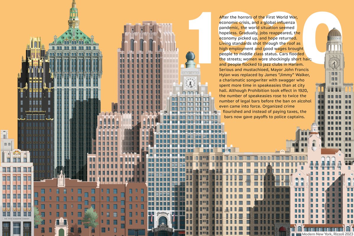 LukasNovo89's tweet photo. The US release of Modern New York is only two weeks away! Sharing one of my favourite spreads. Coming out with @Rizzoli_Books on 6th Sep. https://t.co/DlPGnCQY7r