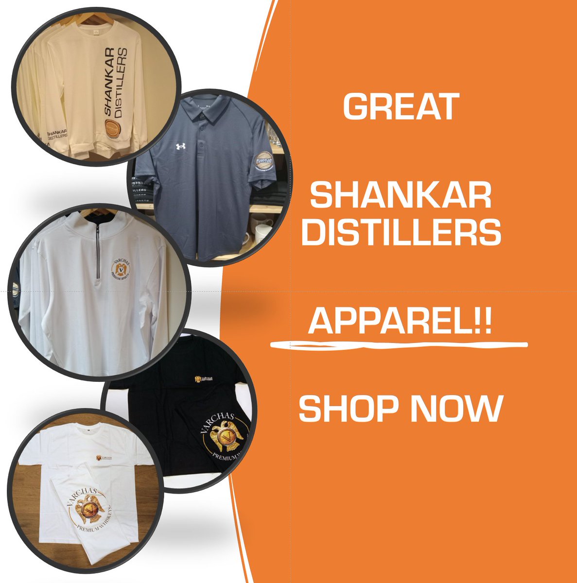 ShankarDistillr's tweet image. Available now on our website!!  shankardistillers.com/merchandise-sh…

Shirts, hats, glassware, barware, more!

#VarchasWhiskey #Varchas #DistilleryMerch
#SpiritsSwag
#DistilleryGoods
#craftspiritsmerch
#DistilleryApparel