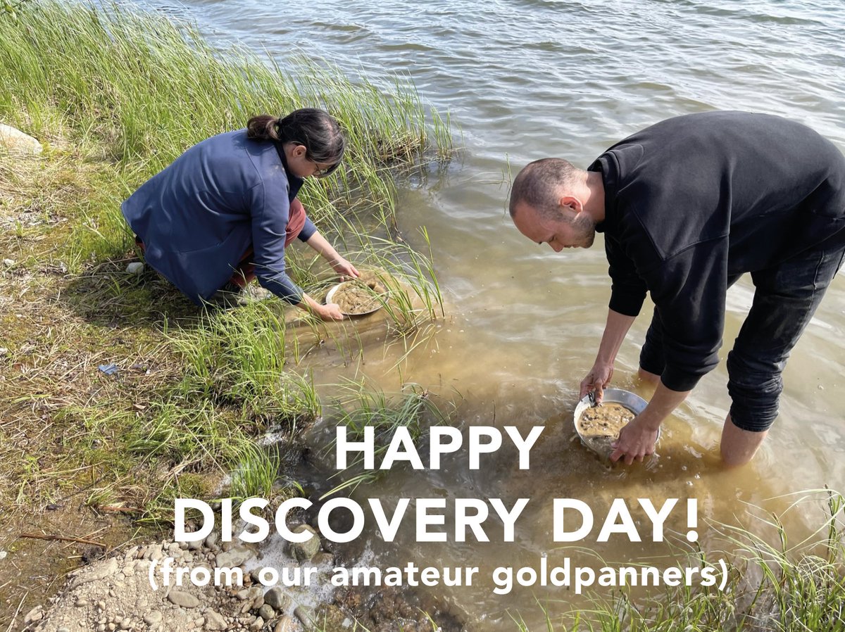 Happy #DiscoveryDay! Today we commemorate the anniversary of the discovery of gold in Yukon! Here's to the new Yukon Gold Rush! #Discodays #Yukon #GoldRush #YukonGold #Gold #klondike