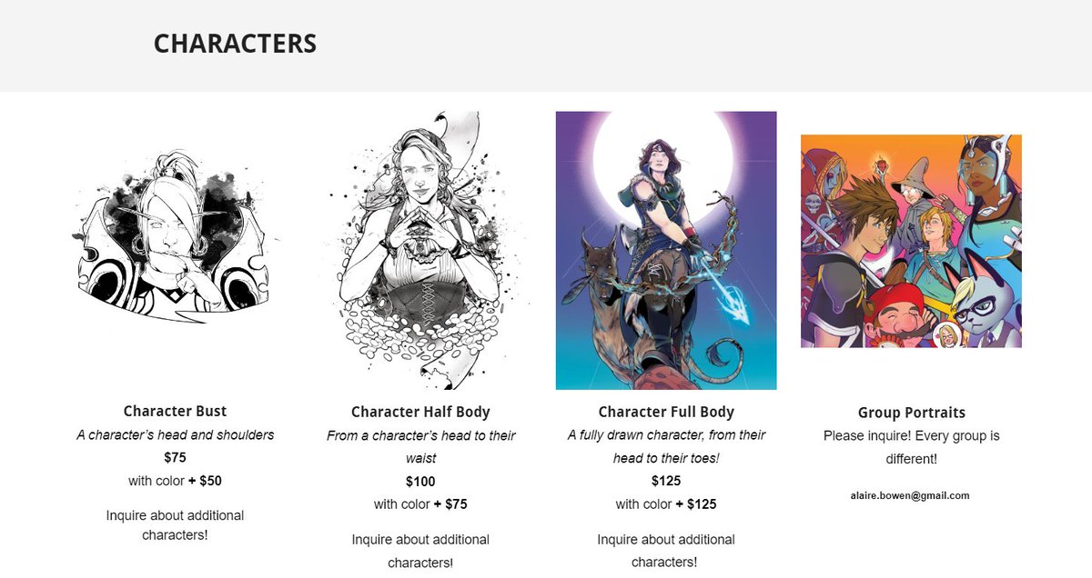 Um... anyone need a commission? 😂 I draw FF14 and D&D characters!