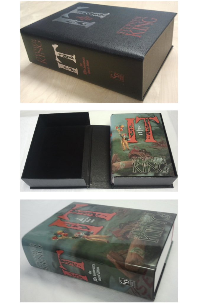 RichardChizmar's tweet image. Win a traycased signed limited edition of Stephen King’s IT or one of two signed first editions.