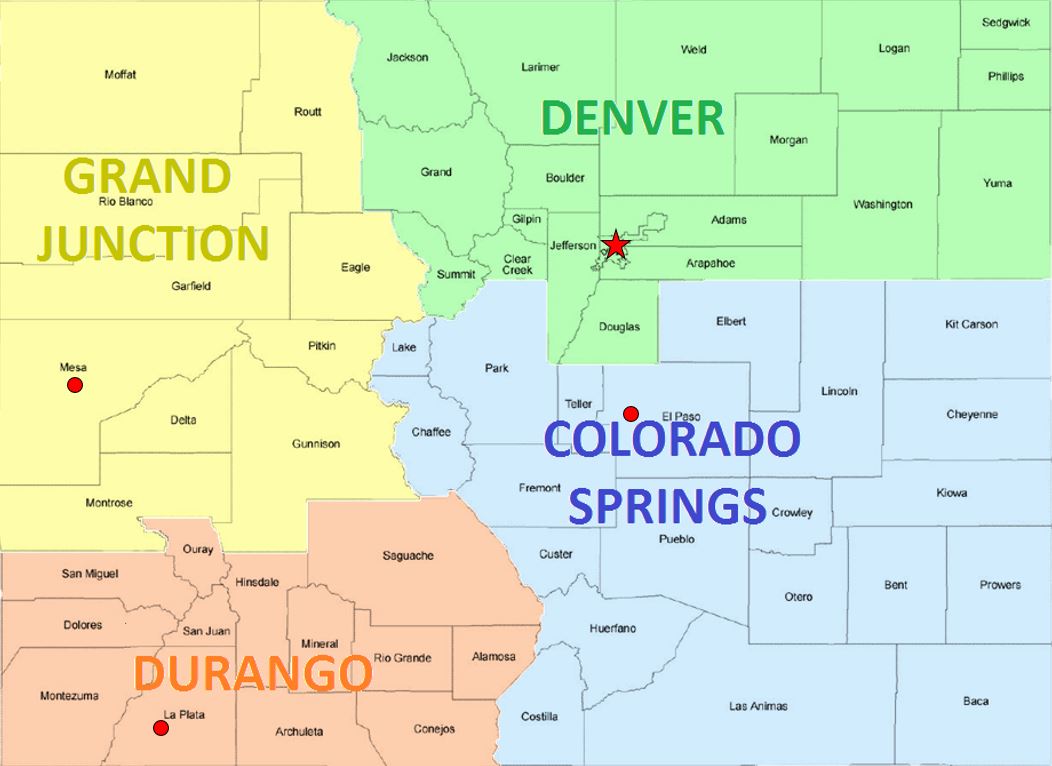 USMSDenver's tweet image. @USMSDenver is the official account for the U.S. Marshals in the District of Colorado. We have offices in Denver, Colorado Springs, Grand Junction, & Durango. We are also the lead agency for the Colorado Violent Offender Task Force (COVOTF). Follow us for agency news & updates!
