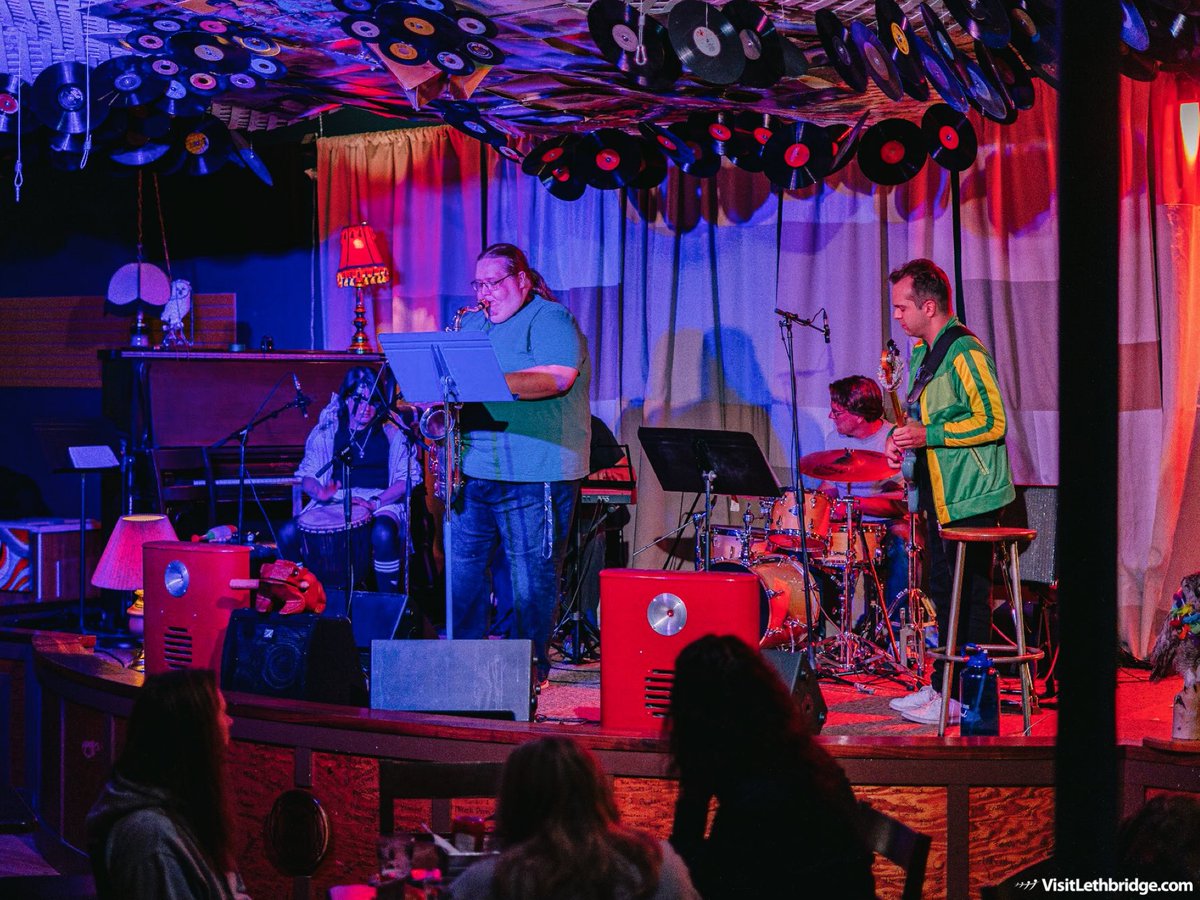 VisitLethbridge's tweet photo. The local music scene in Lethbridge is truly remarkable ๐๐ถ
Check out the talent our city holds when you #VisitLethbridge ๐ https://t.co/d1oFPGyH97