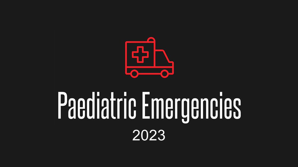 Don't forget to submit your abstracts for Paediatric Emergencies 2023 by 30th September. Selected abstracts will be published on the website and the author of the best abstract will be invited to join us for the day and present their abstract at the event paediatricemergencies.com/conference/pae…