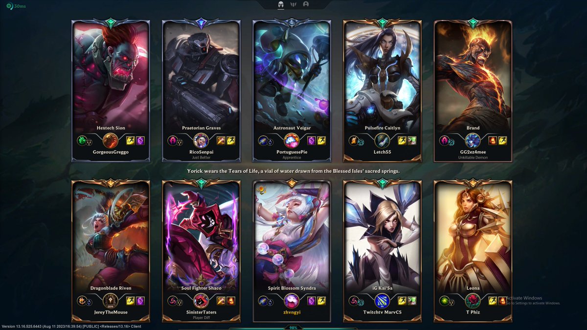 zhvngyi's tweet photo. .@riotgames explain to me how I'm in this game, how I lose this much lp when I've never hit bronze 4 30 lp, and how I'm 1 of 2 people in this game who has never touched even silver https://t.co/MvKE89rLJO