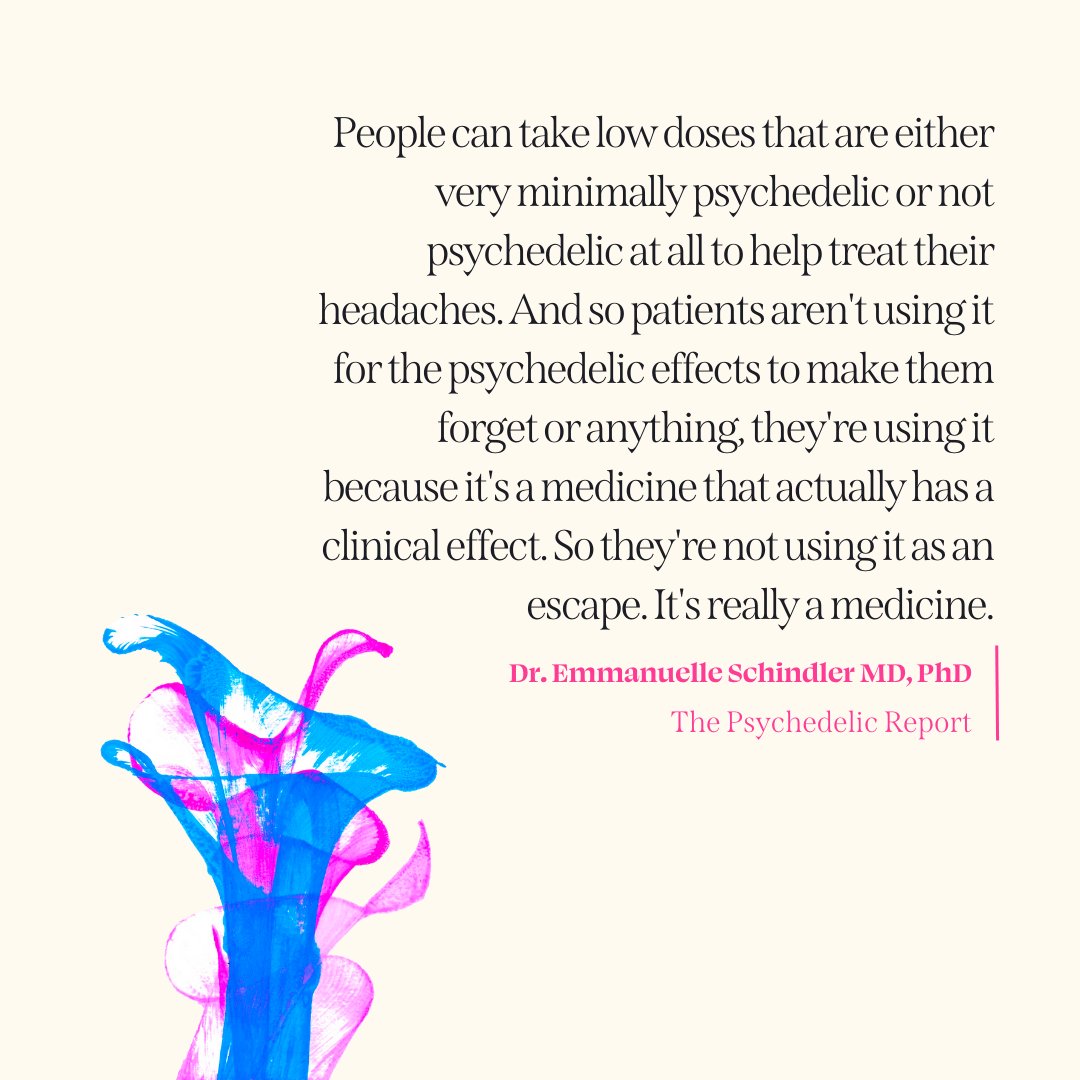 DrDavidRabin's tweet photo. Have you ever heard of a headache so agonizing that it's been nicknamed the "suicide headache"?

It's a frequent reality for those who suffer from cluster headaches.

Dr. Emmanuelle Schindler, a physician and scientist from @Yale, and I discussed the potential of psilocybin and the cutting-edge research into a potential solution for cluster headaches that might seem too surreal to believe.

#migraine #migraines #headache #psilocybin #clusterbusters #clusterheadache