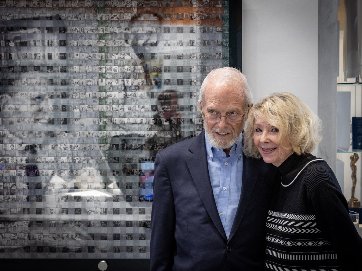 ComputerHistory's tweet photo. We are saddened to learn of the passing of CHM Fellow John Warnock, cofounder of Adobe, over the weekend. John and his wife, Marva, attended the opening of the Adobe Experience Museum in San Jose this past January. https://t.co/9p132i63v1 https://t.co/ZWtTqTsiRD