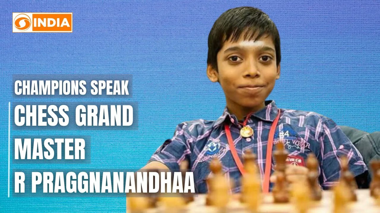 India's Chess Grandmaster Praggnanandhaa beats 5-time World Chess