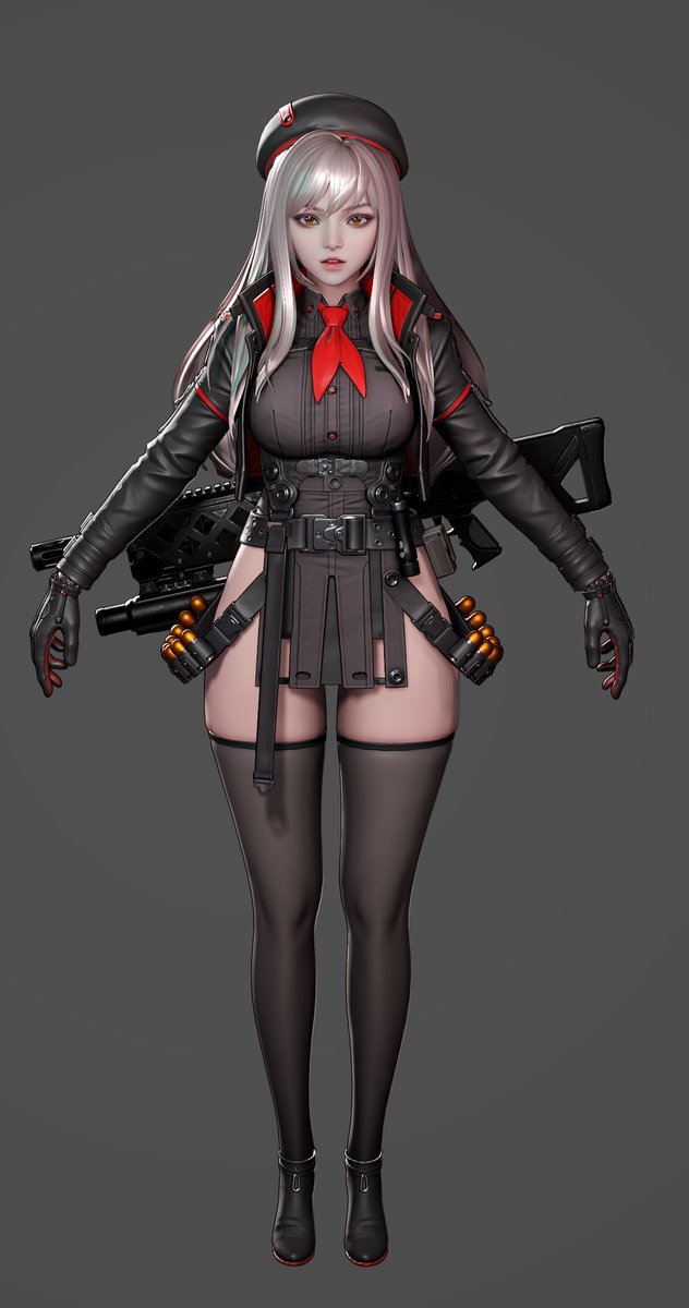 full body, hair test 😅