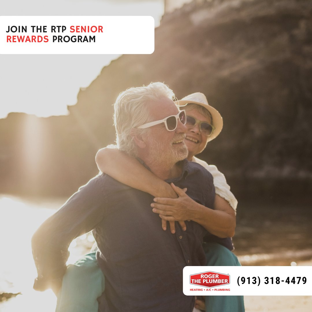 RogerThePlumber's tweet photo. The RTP Senior Rewards Program includes discounts on repair, replacement and evaluation fees as well as special family involvement/second person verification and priority service for ages 62 and older. 

https://t.co/nq8T7YdsfA https://t.co/HRWlbButdp