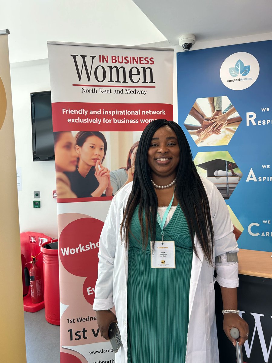 🎉 🎉 Congratulations to Nana Asante who won a 6-month membership at the Women in Business Big Show last week! We look forward to welcoming Nana at our next WiB meeting in September! 

#womeninbusiness #networking #smallbusiness #keepitkent #thisgirlcan