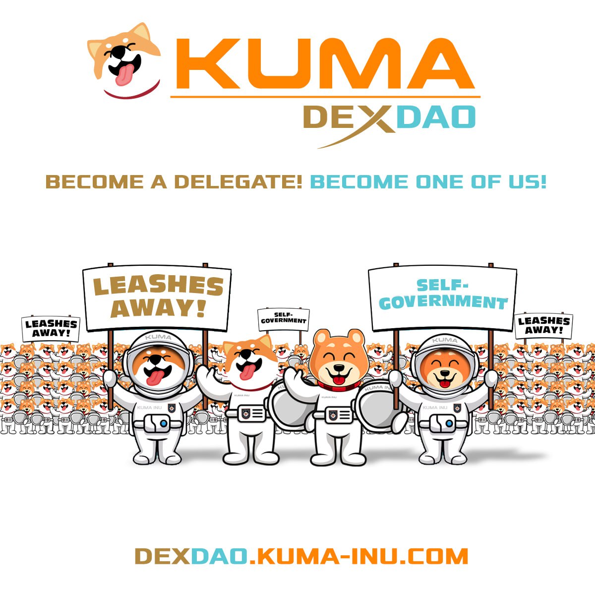 Dear Creator,

We the #KumaCommunity have proven we are fully capable and ready to govern ourselves. 

Since the community take over 1+ year ago we have accomplished great things with 100% community leadership and development: 
[1/7] 🧸⬇️