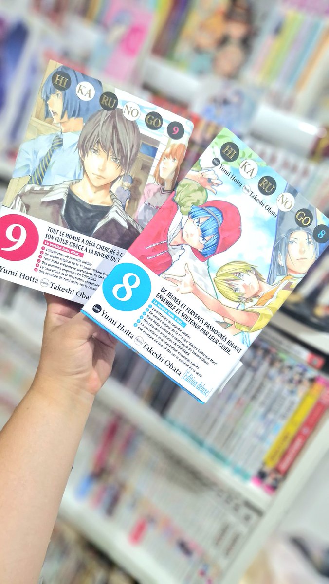 SayaHaruna17's tweet photo. Petit achat et c'est que des suites de chez @DelcourtTonkam avec #saintpower et #hikarunogo 🥰 j'avais trop hâte de lire la suite de ces 2 séries 😍 https://t.co/UOXsEkShkZ