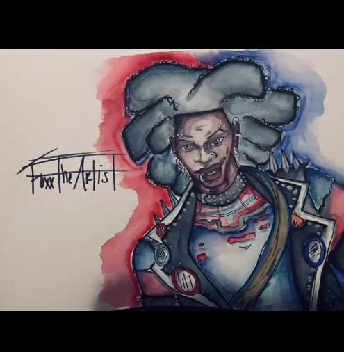 Hobiebrown aka Spiderpunk has got #FoxxTheArtist hyped! 🕷️🎨

#artist #art #artwork #drawing #artistsoninstagram #painting #music #illustration #love #sketch #digitalart #artoftheday #photography #draw #instaart #instagood #arte #design #instagram #contemporaryart #portrait