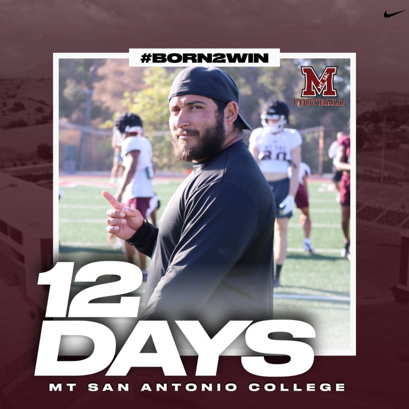 mtsacfootball's tweet photo. At Running Backs!! From West Covina, California Johnny Salcido!! 12 days till kickoff!! #SacDawgs #Born2Win #WelcomeToTheNation https://t.co/AX5QcBcRV6