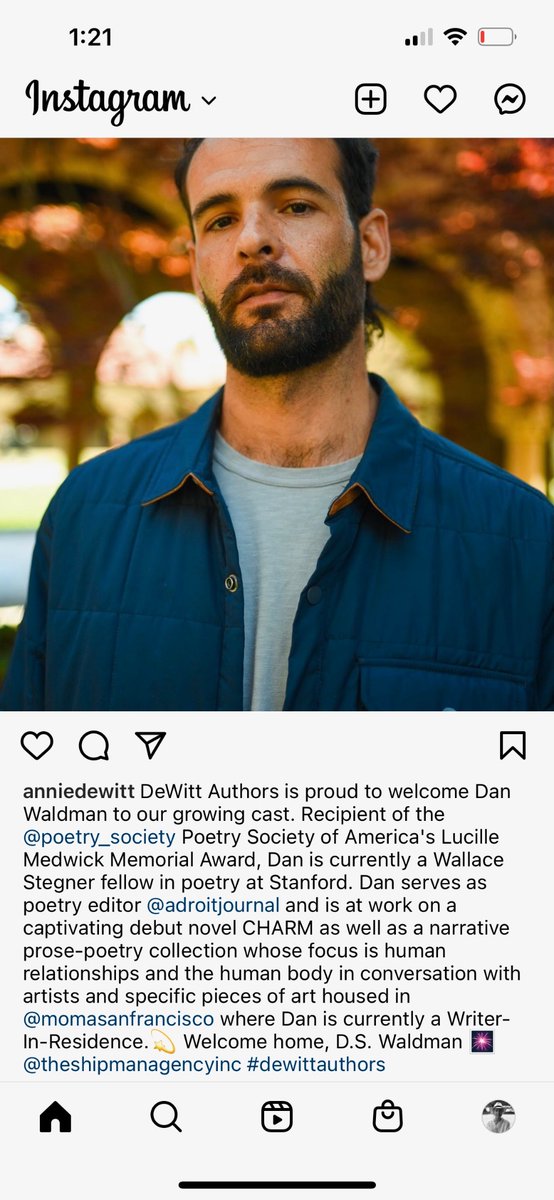 ds_waldman's tweet photo. Thrilled to share I’ll be working with @talllike3apples at @shipman_agency, joining the list of #dewittauthors

Sincere thanks to Annie for her belief in my work. I’m excited to launch these projects https://t.co/jyUF1cWDne
