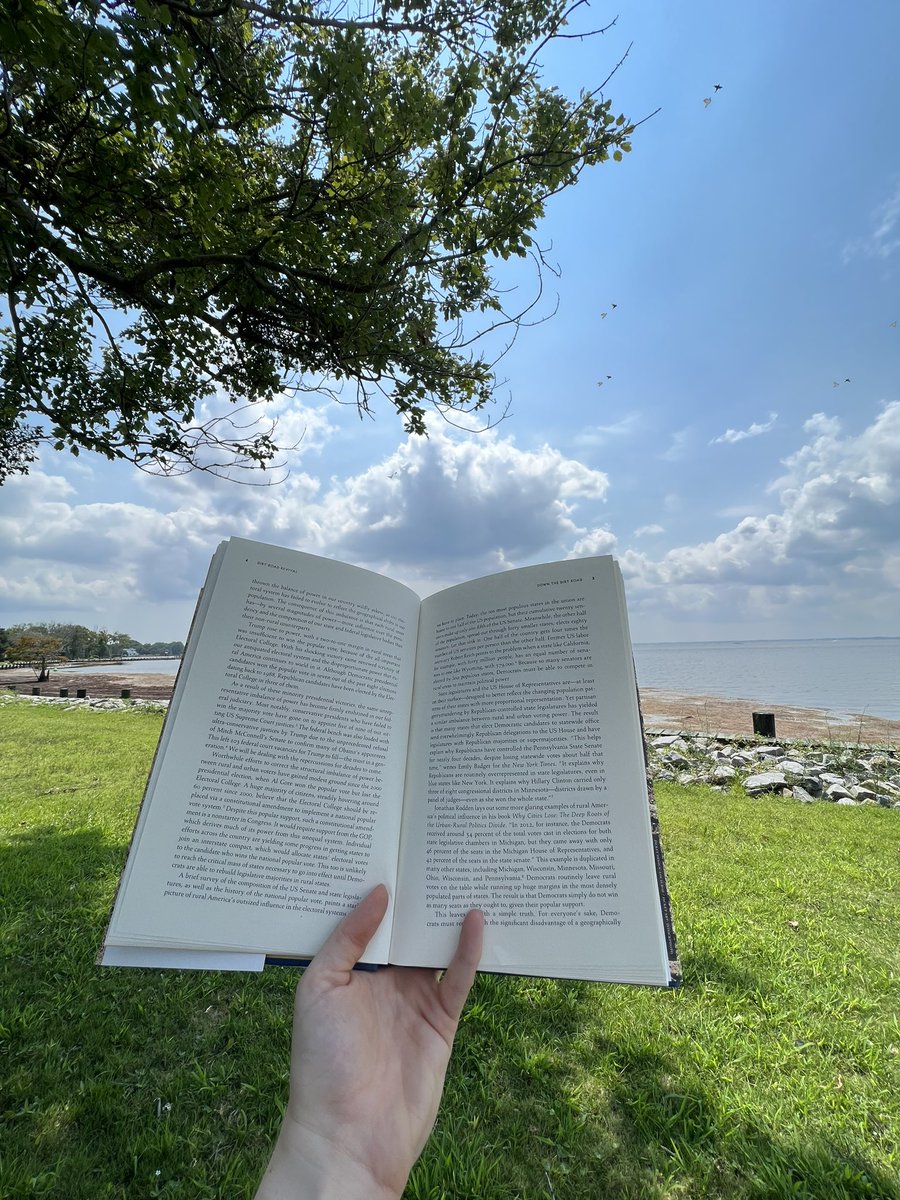 Finally getting a chance to read <a href="/chloemaxmin/">chloemaxmin</a> and <a href="/CanyonWoodward/">Canyon Woodward</a>’s book - they describe how democrats (and young people!!) can win elections in rural America.