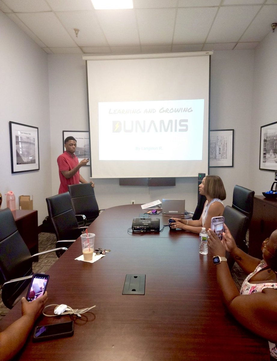 Throughout the summer, we had the pleasure of hosting Langston from GDYT (Grow Detroit's Young Talent) as part of our collaboration with The Yunion's Workforce Development Program. @theyunion @dunamisenergy1 

Proud of you Langston ! We hope you learn much from us.