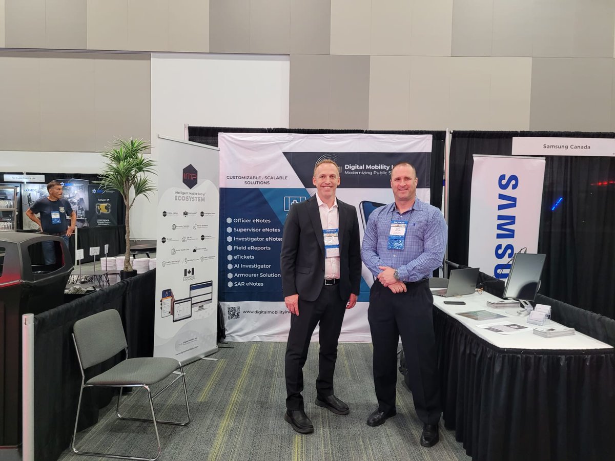 Thrilled to be representing DMI at the CACP Conference in Ottawa!  Dean and Brett holding down the fort at our booth, ready to connect, collaborate &amp; share insights. If you're attending, swing by and say hello! We're excited to engage with fellow professionals and exchange ideas.