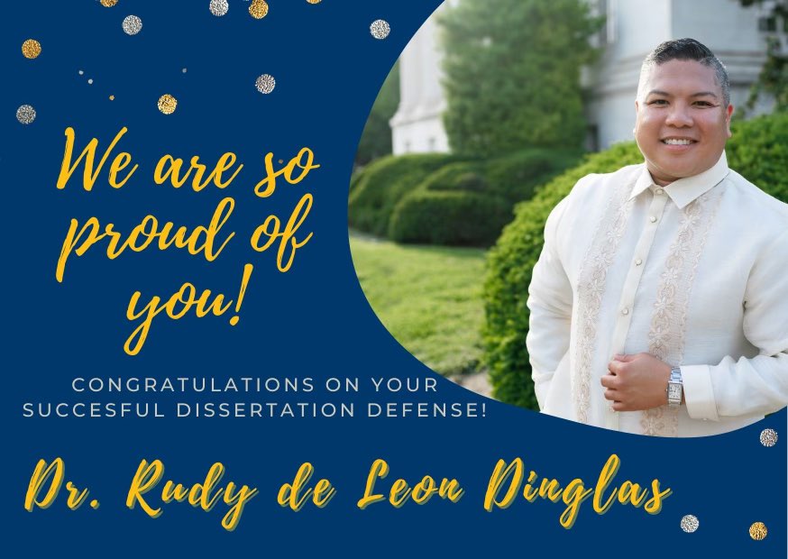 Victor D. Dinglas, MPH (@v_dinglas) on Twitter photo Congratulations! Congratulations!