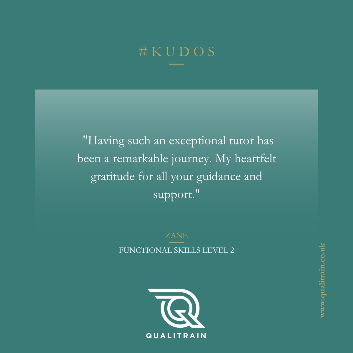 _Qualitrain's tweet photo. Lovely feedback once again, for our wonderful Functional Skills lead Alan Tipling, from learner Zane, after passing his English Functional Skills Level 2 at the first attempt 👏 

#kudos #functionalskills #english https://t.co/aD0SbiZJ0d