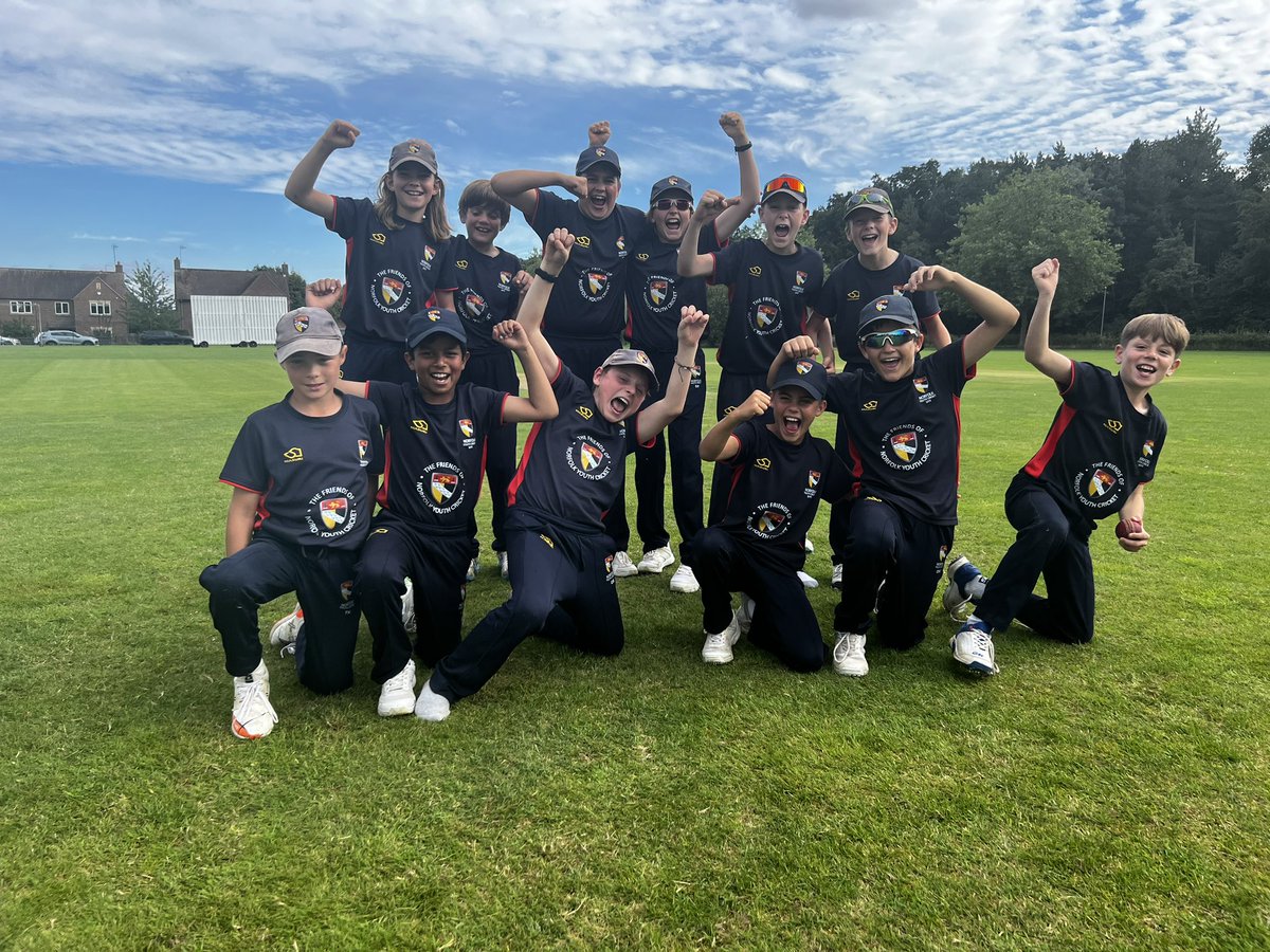 JSpinksPhoto's tweet image. Another brilliant performance from the @NorfolkCB U11 boys today against @TrentBridge @NottsCricket Norfolk posting 145 with a 97* from Finley Spinks, then bowling Notts all out for 57 with a fantastic 5-13-4 from Oscar Davies. Great team performance all round! @NorfolkFriends