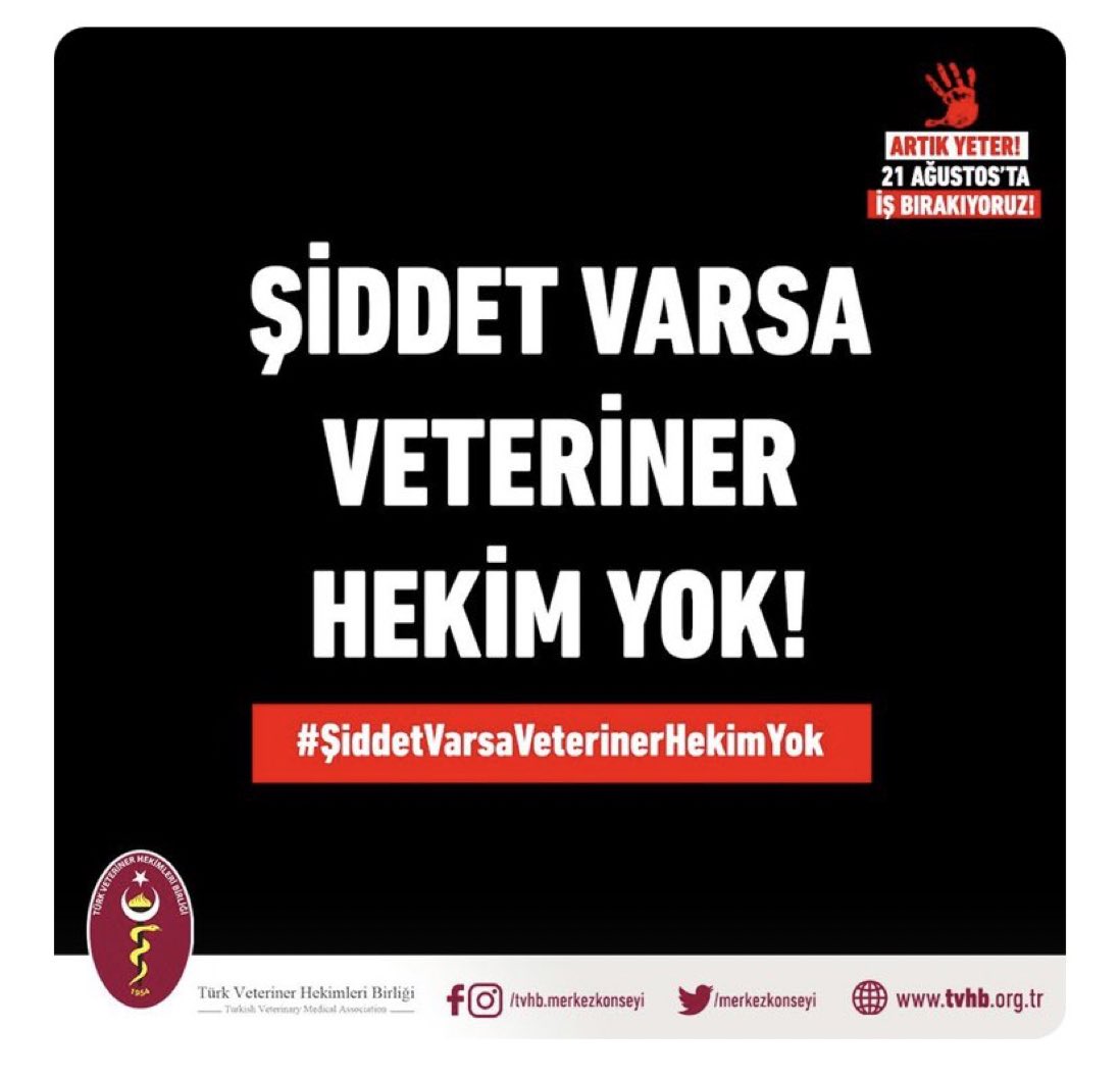 emre_kock's tweet photo. Veteriner Hekim sağlık çalışanıdır. Sağlık çalışanlarına şiddet kabul edilemez!
#siddetvarsaveterinerhekimyok https://t.co/c2Uev5WBos