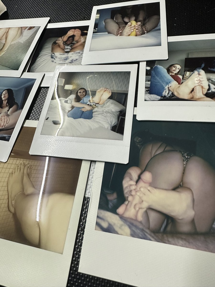 Califootographr's tweet photo. Found my Polaroid stash 😭 thought I lost these . I know I got more somewhere though cause a few models are missing https://t.co/mE6Zx4Bf6G
