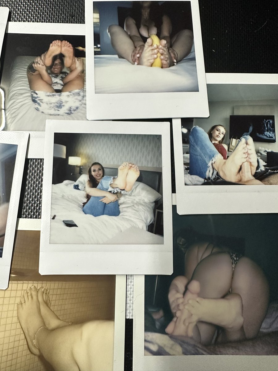 Califootographr's tweet photo. Found my Polaroid stash 😭 thought I lost these . I know I got more somewhere though cause a few models are missing https://t.co/mE6Zx4Bf6G