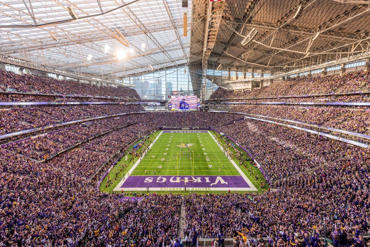 .@usbankstadium has been ranked the best stadium in the NFL by @TheAthletic. But we already knew that 🤷 mnvkn.gs/3OKvZmd
