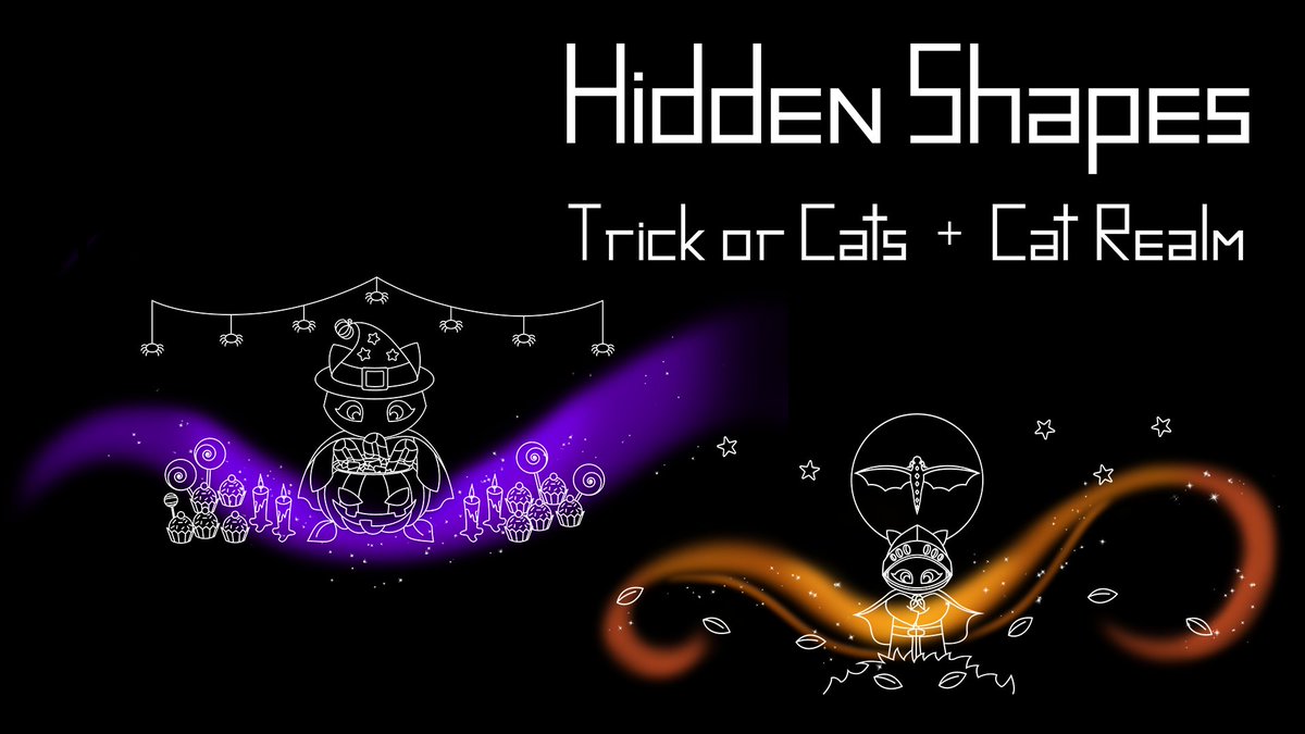 qubytegames's tweet photo. #GIVEAWAY HIDDEN SHAPES: CAT REALM + TRICK OR CATS!
We're going to draw 4 people to win a key for the game on the platform of choice!
To participate is very simple:
- Like and RT this post
- Follow us and @YawStudios
- Reply with the tag #HiddenShapes and tag a friend
Winners will be picked tomorrow! Good luck!
🇧🇷 SORTEIO DE HIDDEN SHAPES: CAT REALM + TRICK OR CATS!
Vamos sortear 4 pessoas para ganhar uma chave do jogo na plataforma de escolha!
Para participar é muito simples:
- Curta e dê RT neste post
- Segue a gente e @YawStudios
- Responda com a tag #HiddenShapes e marque um amigo
Os vencedores serão escolhidos amanhã! Boa sorte!