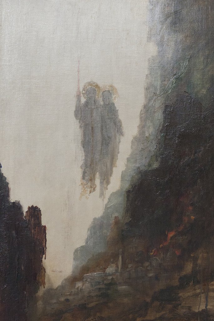 'The Angels of Sodom'. 1890 #GustaveMoreau