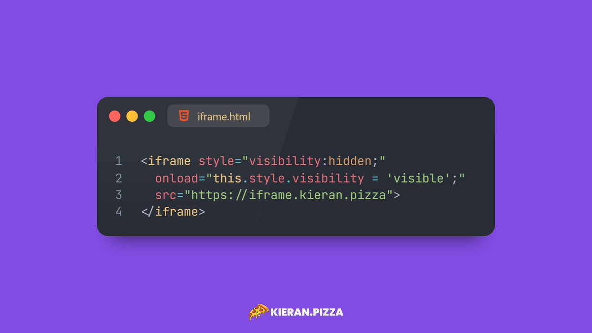 crntfm's tweet photo. 🚀 Tired of those blinding white flashes while loading iFrames in your HTML? 😎✨ Here's the trick to maintain smooth transitions and keep the annoyance at bay! No more surprises! 👀🔌 

#html #code #development #WebDevelopment #HTMLTricks #SmoothLoading #NoMoreWhiteFlash #TechTips #UserExperience #WebDesign #CodeMagic #FrontEnd #DevLife #WebPerformance #SlickTransitions #NoMoreBlindingLights #CodingSolutions #SeamlessBrowsing #PageLoading #DevCommunity #CodeNinja #EmbraceTheCode #CreativeCoding