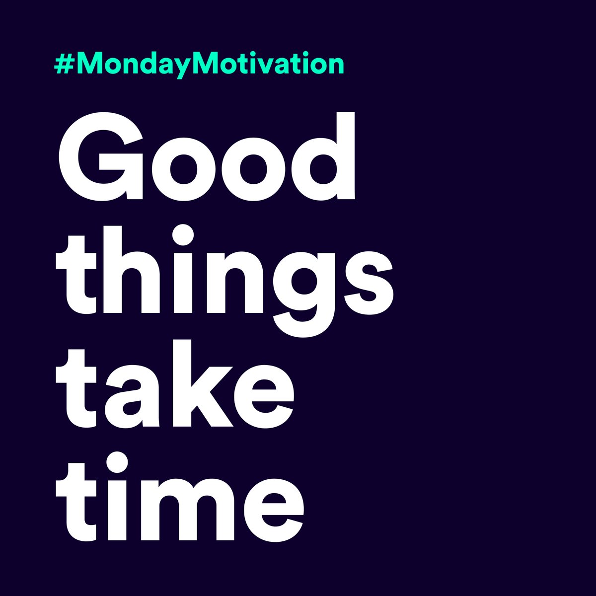 WithuTraining's tweet image. Four words to remember if you need a boost of motivation this week. #MondayMotivation