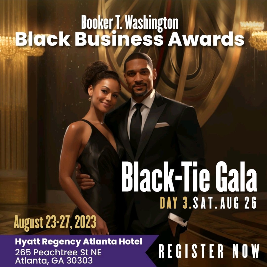 #BookerTWashington #BlackBusinessAwards 🎊