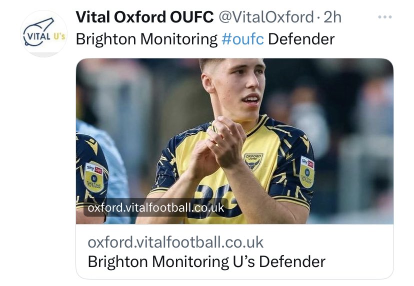 Would it not be better business to skip out the middle man and sell him for £100 mil to Chelsea? 

#oufc #coyy #efl