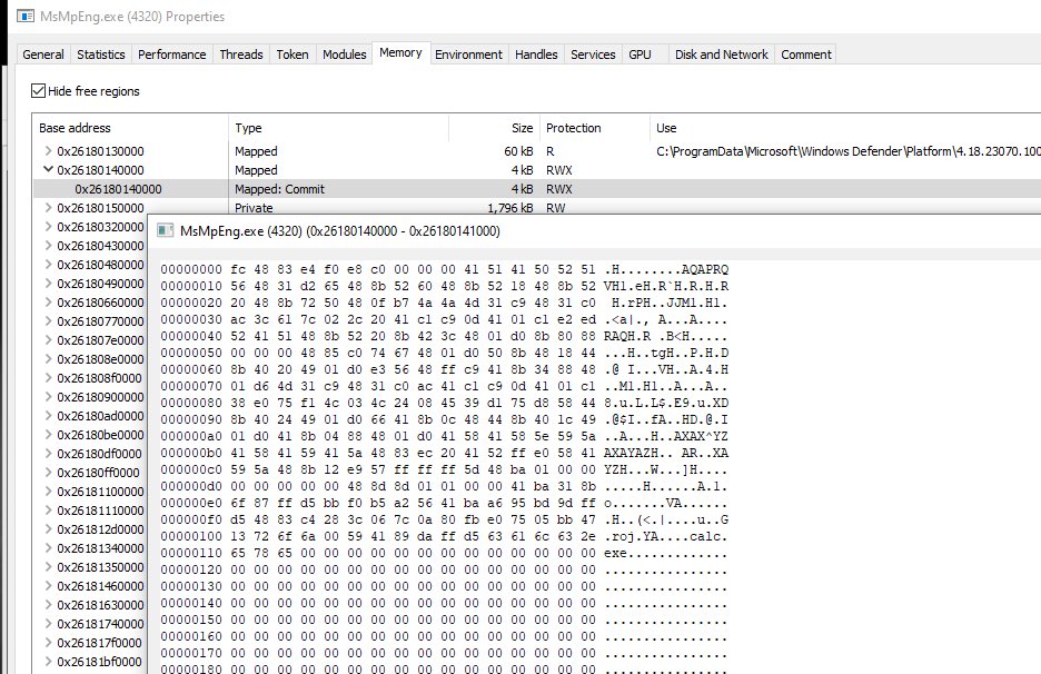 MalDevAcademy's tweet photo. Injecting shellcode into Microsoft Defender from the kernel.

Update 5 is looking 🔥🔥 https://t.co/4jxMIPyooQ