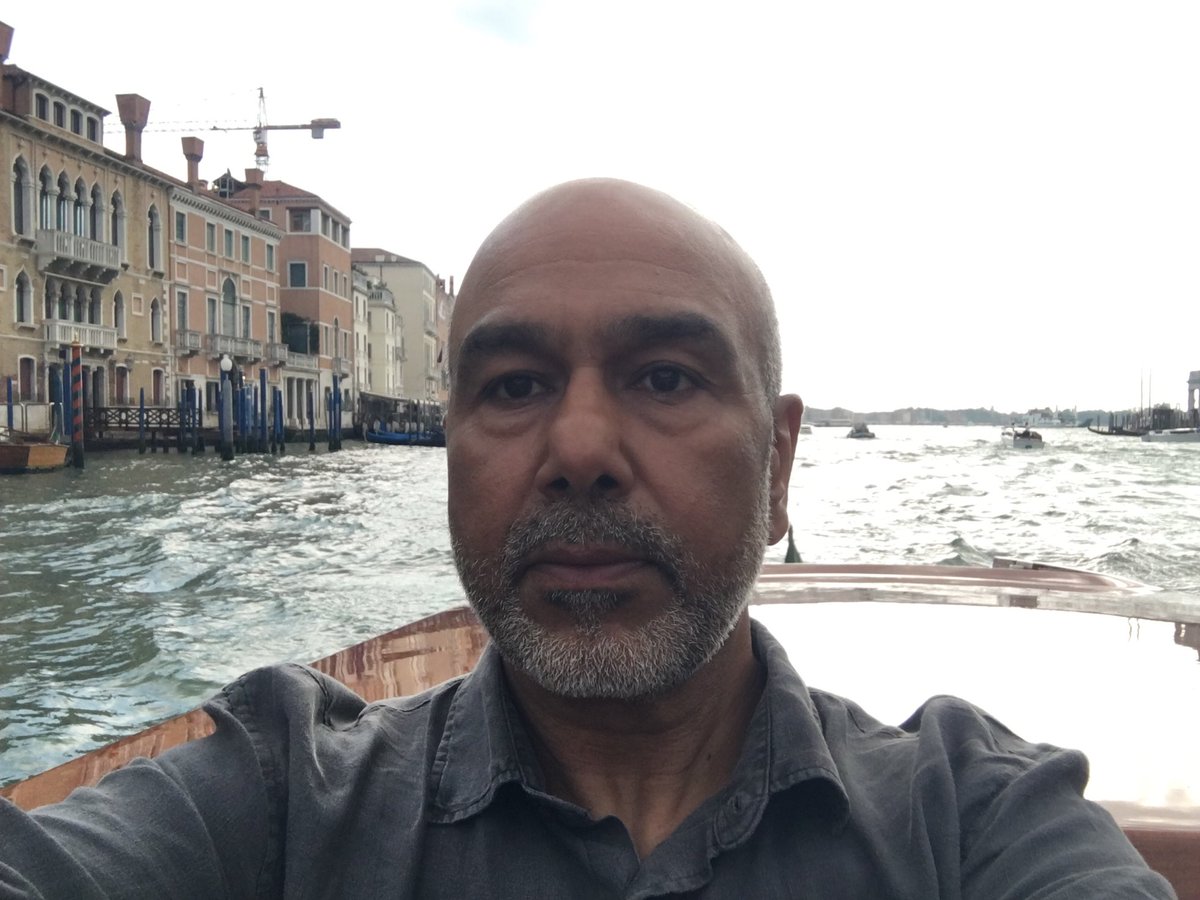 Filming in beautiful Venice