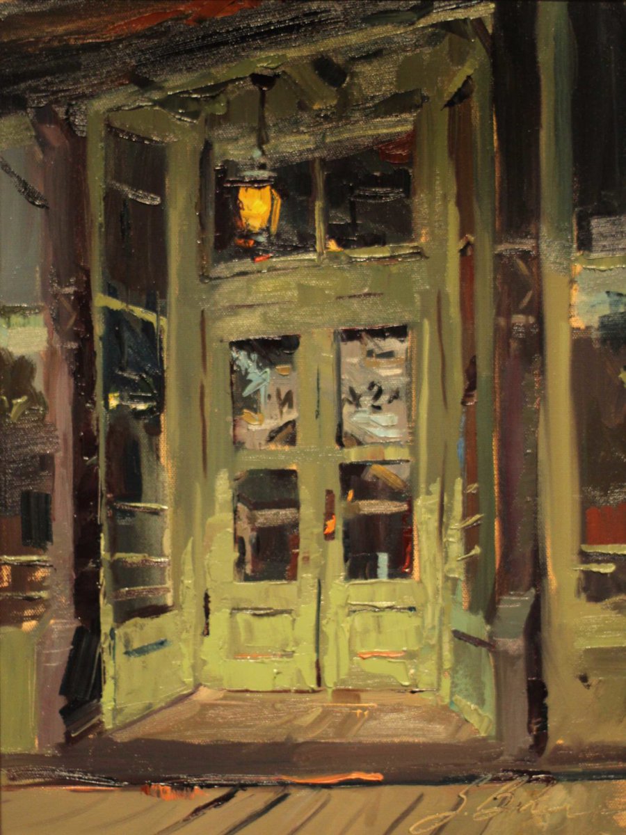 Artist spotlight: Take a closer look at one of Suzie Baker's plein air oil paintings, titled “A Negative View of Saloons.” Check it out here: outdoorpainter.com/plein-air-oil-…