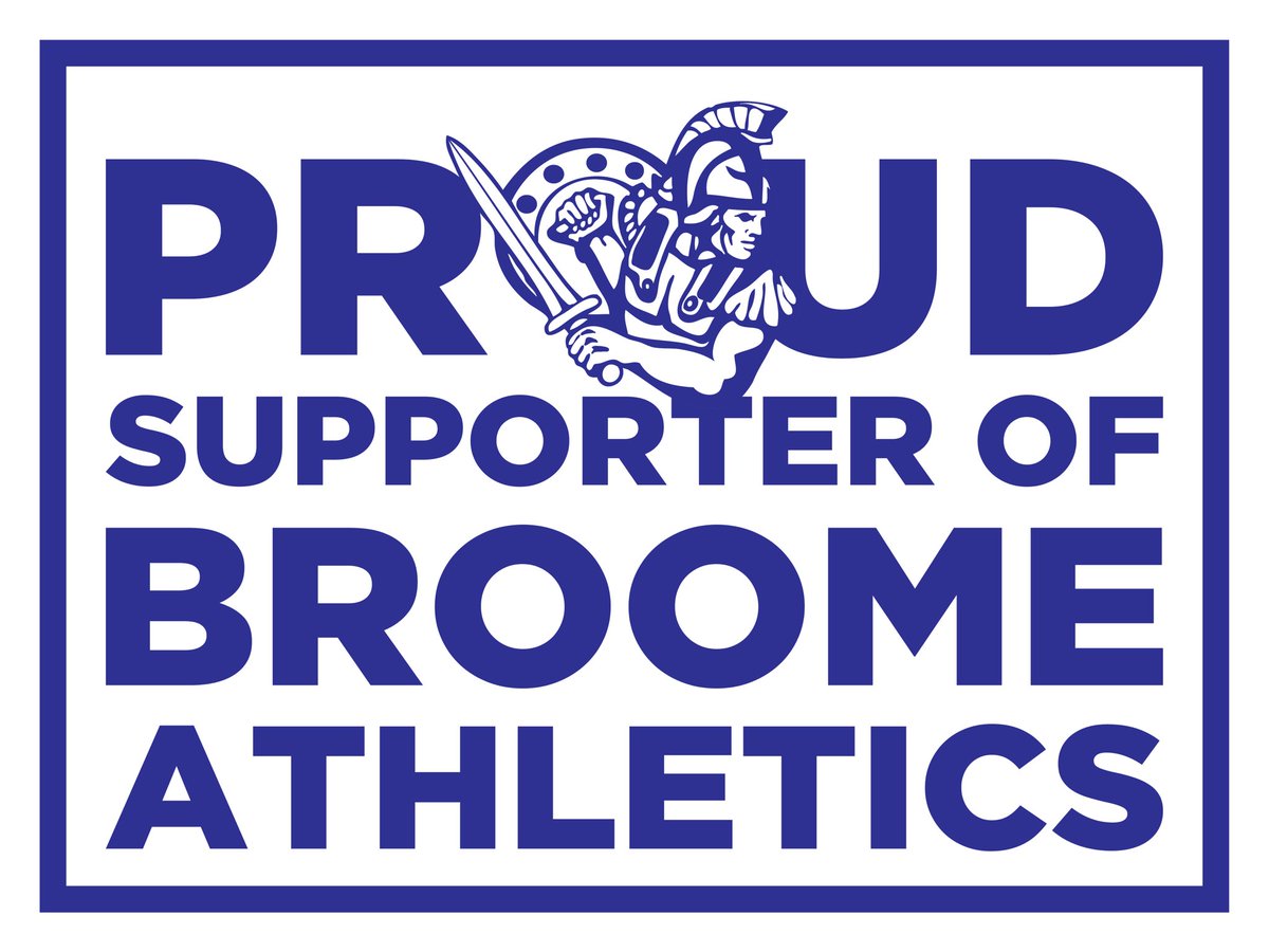 Broome Athletic Booster Club (@broomeclub) on Twitter photo Booster club members, share a picture of your yard sign on social media and be sure to tag us in it! Let’s show our support for the student athletes <a href="/GettysDBroome/">Broome High School Centurions</a> <a href="/GOCENTURIONSGO/">Broome Athletics</a> <a href="/Broome_Football/">Broome Football</a> <a href="/BroomeHS_XC/">BroomeHS XC</a> <a href="/Broome_Softball/">⚔️Broome Softball ⚔️</a> <a href="/BroomeTennis/">Broome Girls Tennis</a> <a href="/BroomeRoyalBand/">Royal Regiment Marching Band</a> Booster club members, share a picture of your yard sign on social media and be sure to tag us in it! Let’s show our support for the student athletes <a href="/GettysDBroome/">Broome High School Centurions</a> <a href="/GOCENTURIONSGO/">Broome Athletics</a> <a href="/Broome_Football/">Broome Football</a> <a href="/BroomeHS_XC/">BroomeHS XC</a> <a href="/Broome_Softball/">⚔️Broome Softball ⚔️</a> <a href="/BroomeTennis/">Broome Girls Tennis</a> <a href="/BroomeRoyalBand/">Royal Regiment Marching Band</a>