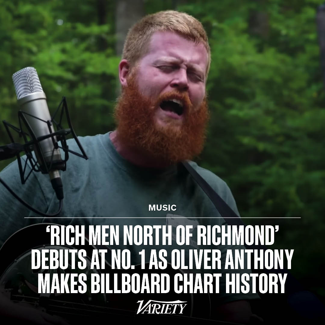 Oliver Anthony, 'Rich Men North of Richmond' singer, signs deal