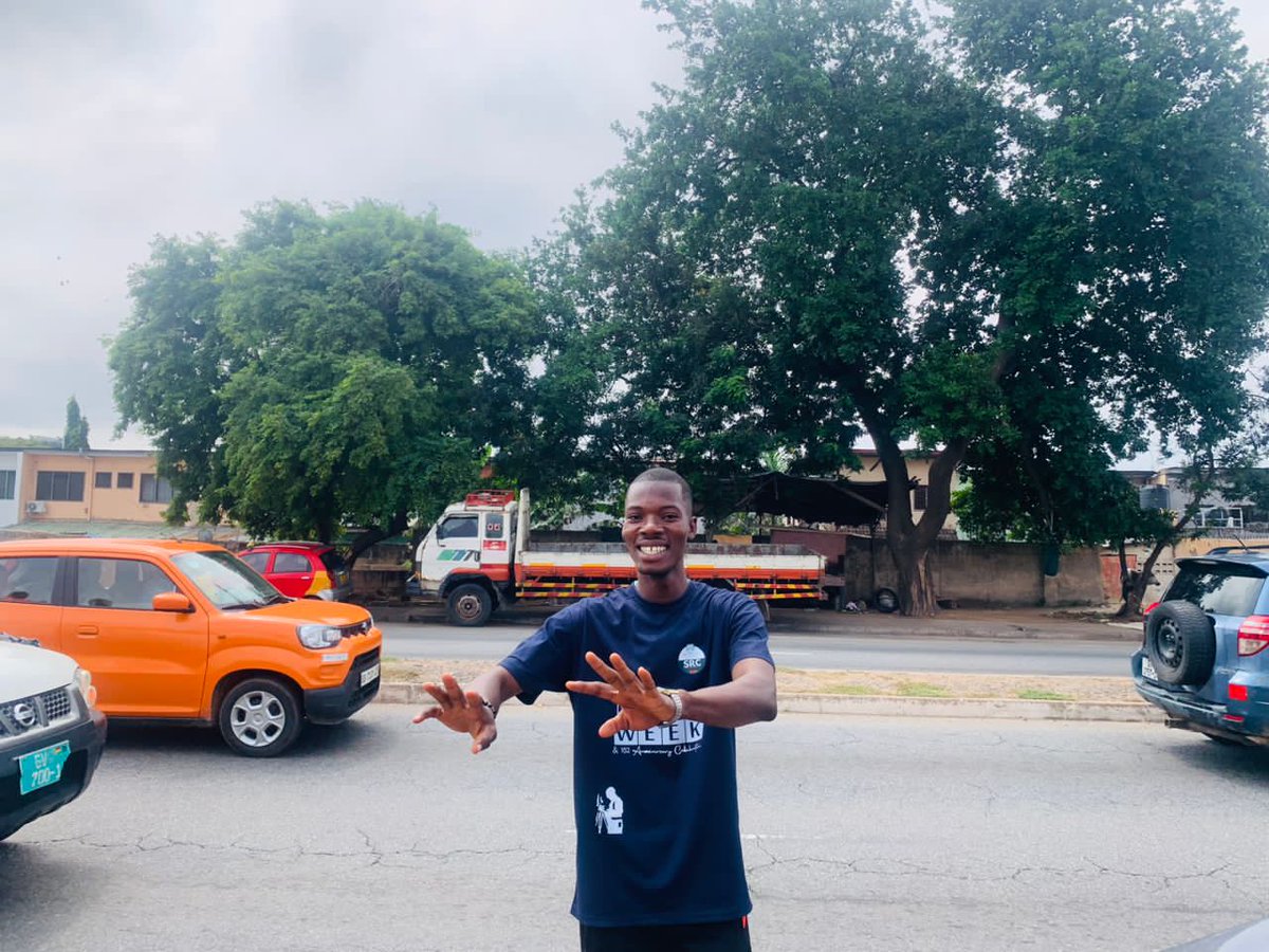 NkubanyeStephen's tweet image. #16SRCWEEKCELEBRATION
#SRCPRESIDENT IN THE CONTROL MOOD.
@ghschoolsurv @upsa @KNUSTGH