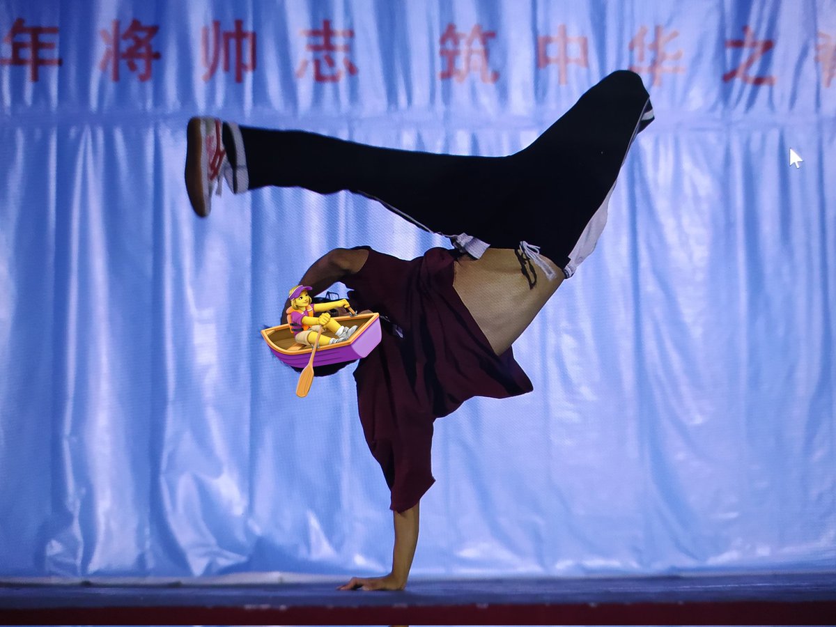 lunotser's tweet photo. 热烈假是假，但是确实热血
坚持跳舞了唛bro
＃原神 #BREAKING ＃男大装逼 https://t.co/O0AXKRAJKq