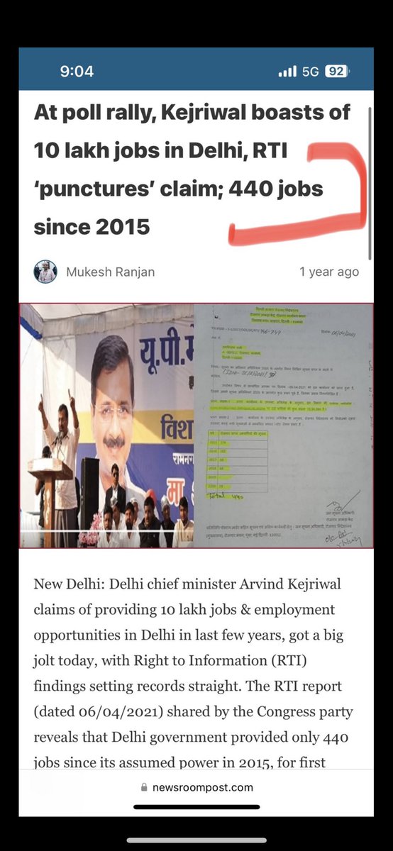 RohitTh21118778's tweet image. #Khud ko dekh  #Jhooth bolne m kejriwal NO1 h #Sheeshmahal m rehna wala आम आदमी kese isne logo ko #Thugaa
salute 🫡 to karnataka people for not Fallen in the #TRAP of @ArvindKejriwal 

8 साल में 440 नौकरी 
Punjab में महिला की #लाठी से पिटाई जिनको बहन बनाया उनको #अपाहिज कर दिया