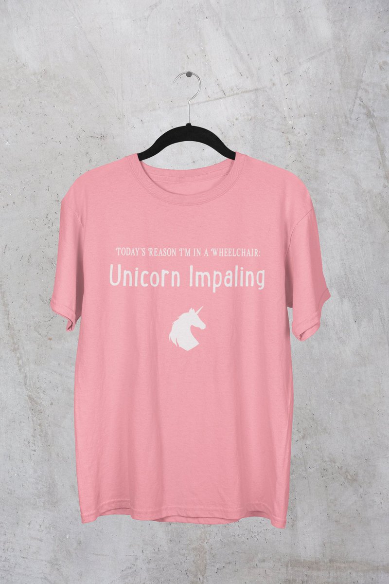 NiftyGorilla's tweet photo. As someone in a wheelchair, I've always used humor to break the ice.  Many of my friends with disabilities did the same.  "WheelsTees" was born of these jokes.  Check out these designs and more with even more on the way! https://t.co/fKNtsw527X
