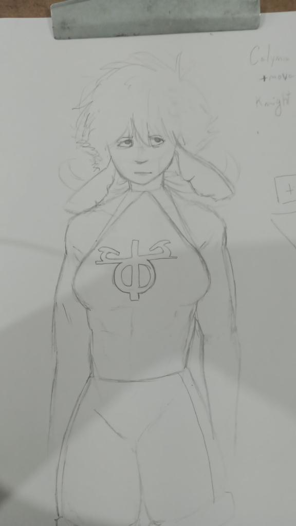 BloodStarBull's tweet photo. // im back my pookie baby sharks

Trying to draw Alliza's Ancestor (Younger, 20y +/-) https://t.co/ejzm8wWA2Q