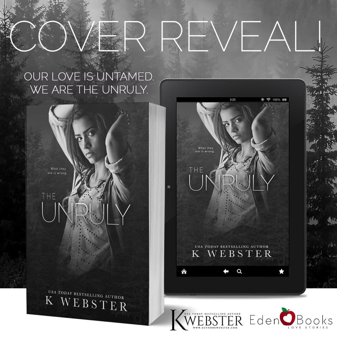 Happy cover reveal day, Author K Webster! We're loving the cover for THE UNRULY, the next book in the Wild World releasing September 18th!

Pre-Order your copy today!

🍎Eden Books - edenbookstore.com/product/the-un… 

#authorkwebster #theunruly #newrelease #books #sept18 #wildworld